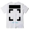 Men's T-shirts fashion Luxurys Offes Clothing Mens Tee Shirts and Women Loose Tees Tops Man Casual Street Graffiti Shirt Sweatshirtoff T-shirts Offs White