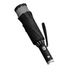 Umbrellas LED Reflective Strip Umbrella Aluminum Alloy Pole For Providing Lighting Night Travel