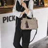 Primavera ed estate nuova versione coreana della borsa alla moda borsa a tracolla con stampa retrò borsa mamma borsa da donna di grande capacità