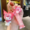 Cute Rabbit Kuromi Keychain Cute My Melody Keychain Car Keyring Pendant Ornaments Kids Girls Gift 2261