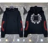 Moda de luxo jaquetas masculinas designer zíper moletom coração ferradura cruz impressão marca ch hoodies mulheres casaco cromado casual pulôver solto suéter jaqueta 2 saxv