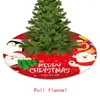 Christmas Decorations White Tree Skirts Faux Plush Xmas Decoration Merry Supplies Year Home Outdoor Xmas-Tree Decor 5z