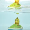 Песчаная игра с водой Fun Electric Duckling Bangh Toy Симпатичная спрей для животных с 3 спреем для душа головка и детская лодка 230719