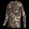 Jaquetas de corrida camuflagem camisa de manga comprida para motocross downhill mountain bike roupas mtb offroad dh wear respirável esporte bicicleta para corrida