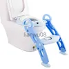 Potties Seats Tragbarer Reise-Töpfchen-Trainingssitz mit Leiter, Kinder-Toiletten-Trainersitz, Kleinkindstufen für Babystuhl, Klapptreppe x0719