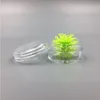 Barattolo da 5 grammi, barattoli di plastica da 5 ml, flaconi per campioni cosmetici Contenitore vuoto, plastica, vaso rotondo, coperchio con tappo a vite, piccola bottiglia minuscola, per Make Chtt