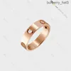 anillo de diseñador para mujer anillo de amor Anillo de diamante de acero titanio Chapado en oro Anillo de oro no alérgico que nunca se desvanece; Tienda/21621802