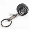 Car Key wheel keychain 1PC Metal Tire Keychain Car Wheel Hub Key Chain Car Tire Model Fashion Jewelry For Car F1 Fans x0718