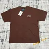 Mens Tshirts High Street Oversize CB Brown Tshirt Slogan Patch Embroidery Cole Baxton Foder Label 230718