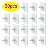 Kitchen Towel Hooks 20 10 5pcs Shelf Support Adhesive Pegs Plastic Closet Cabinet Clips Wall Hanger For Bathroom Accessories 230719