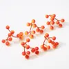 Mini Artificial Berries Flower Party Props Christmas Fruit Fake Berry And Small Foam Flowers Decoration Wedding Home Table Plant Arrangment 2254