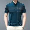 Męskie koszulki Casumanl marka inteligentna swoboda mężczyźni 2023 Letnie oddychanie cienki krótkie koszulę mody tee biznesowe Tops