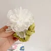 süße Mädchen Blumenprinzessin Haarbänder Französischer Bauernhofstil Kinder 3D Blumen elastischer Dickdarm Haarring Kinder Haargummi Kopfbedeckung B435
