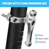 Vattenflaskor Burar 80%Hot Cykelflaskhållare Vattenkopphållare Adapter Cykelstyret Dryck Holder Mountain Bike Bracket Clip Cykel Accessor HKD230719