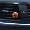 Interieur Decoraties Auto Aroma Diffuser Auto Interieur Decor Diamant Voetbal Basketbal Vent Clip Auto Smaak Geur Luchtverfrisser In De Auto Accessoires x0718
