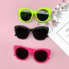 Lunettes de soleil enfants Vintage glaçage dessin animé de haute qualité enfants Protection solaire extérieure UV400