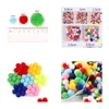 Hantverksverktyg 100% filtbollar runt pom poms för DIY blandade färger 1,5 cm 2 cm 2,5 cm 3 cm y0816 Drop Delivery Home Garden Arts Crafts Dhnle