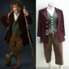 De Hobbit Lord of the Rings Bilbo Baggins Cosplay Costume226Z