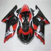 Kit carenatura moto per Suzuki GSXR600 01 02 03 set carenature rosso nero GSXR750 2001 2002 2003 IY01277m