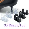 Shoe Parts Accessories 30 Pairs Horseshoe Heel Protectors Classical Stoppers Antislip Silicone Stiletto Covers For Bridal Wedding Party Favor 230718