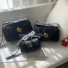 GROTTO Umhängetasche Pfeiltasche Blackstone Geldbörse Kissen Eimer Axillary Totes Handtasche Persönlichkeit Halbmond Halbmond Umhängetasche Unterarm Umhängetaschen Newset