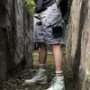 Männer Shorts 2023 Sommer Metall Nylon Hohe Version Dünne Beiläufige Lose Strand Wasserdichte Fünf Division Hosenanzüge 230718