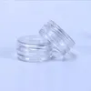 2ML doorzichtige plastic lege potten pot doorzichtig deksel 2 gram formaat voor cosmetische crème oogschaduw nagels poeder sieraden e-vloeistof Rdhuq