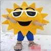 Custom Sun flower mascot costume Character Costume Adult Size 255t