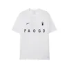 Мужские футболки Mens Tees Summer Fog Double-Track Nishe Brand American Shop Pare Pure Cotton Fortever Forte