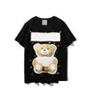 T-shirt da donna Abbigliamento da donna T-shirt Ms Men Movimento Moda Moderna Traspirante Pin Bear Banconota Lanterna Stampa con breve Dhqiy