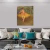 Beautiful Woman Canvas Art Study Room Decor Dancer Making Points Edgar Degas Painting Handmade High Quality