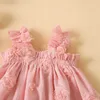 Vestidos da menina ma bebê 6m-4y criança recém-nascido bebê menina vestido de renda floral rosa a linha vestidos para festa de aniversário de casamento da menina