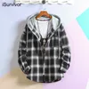 Mäns jackor Spring Hong Kong -stil Single Breasted Shirt Loose Casual Student som bär långärmad hoodie 230719