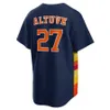 2023 Custom Houston Männer Frauen Jugend Astros 2 Alex Bregman 44 Yordan Alvarez 27 Jose Altuve 7 Craig Biggio 5 Jeff Bagwell 34 Nolan Ryan 79 Jose Abreu Baseball-Trikots