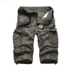 Men's Shorts Cotton Mens Cargo Shorts Fashion Camouflage Male Shorts Multi-Pocket Casual Camo Outdoors Tolling Homme Short Pants 2022 Summer L230719