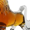 Verres à vin 700-800 ml Creative Lion Forme Bouteille De Vin Féroce Animal Carafe Art Mode Whisky Vodka Shochu Hip Flask Décoration Cadeau 230718