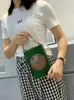 Borse da sera Mini borsa da orologio vintage da donna con patta verticale