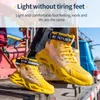 Botas 3650 botas de trabajo no se pueden dañar zapatos de seguridad Calzado deportivo perforado con punta de acero para hombre Adulto 230719