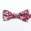 Bow Ties pour hommes ajusté vintage floral imprimé papillon coton papillon doux panda motif de fleur de marié accessoires de fête de bal cadeau