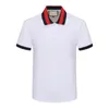 99 mens polo shirt designer polo camicie per uomo moda messa a fuoco ricamo giarrettiera serpente piccole api modello di stampa vestiti abbigliamento tee mens t shirt in bianco e nero