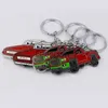 Car Key Metal 3D Key Ring Car Model Keychain Car Styling Keyring PICKUP Key Chains for Double Sided x0718