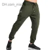 Herrbyxor Autumn Winter New Men Pants Gyms Casual Elastic Mens Fitness Workout Pants Skinny Sweatpants Byxor Jogger Pants With M-XXL Z230719