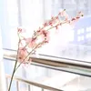 Dekorativa blommor 10st Artificial 4 Fork Dance Orchid Fake For Home Living Room Decoration Garden Wedding Flower Wall Arrangement