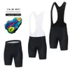 Cycling Bib Shorts All Black Team Cycling Bib Shorts Mountain Bike Breathable Mens Bike 19D Gel Padded Ropa Ciclismo Bicycle Pants Under Wear 230718