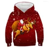 Мужские толстовины 2023 зимний рождественский свитер флис Fleem