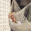 Swings Jumpers Bouncers Nordic Style White Hammock Swing Home Garden Hängande hängmatta stol utomhus inomhus sovsal svängande stol för barn vuxen 230718