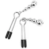 Adult Toys Metal Nipple Clamps clips ring bell bdsm break 230719