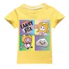 T-shirts Boys Tshirt Cartoon Lanky Box Cute Print Short Sleeve Girls Clothes Summer Casual Fashion Funny Cotton Children Tops Tee x0719