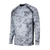 Outdoor-T-Shirts PELAGIC Angelhemd Outdoor-Angelkleidung Sonnenschutz Langarm Fischdruck Freizeithemden Anti-UV-Angelhemden 230718