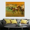 Vacker dansare Canvas Art Race Horses 1885-88 EDGAR DEGAS Målning Konstverk handgjorda hotellrumsdekor